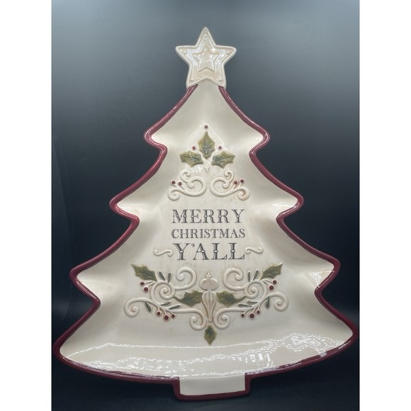 Grasslands Road "Merry Christmas Y'all" Platter
